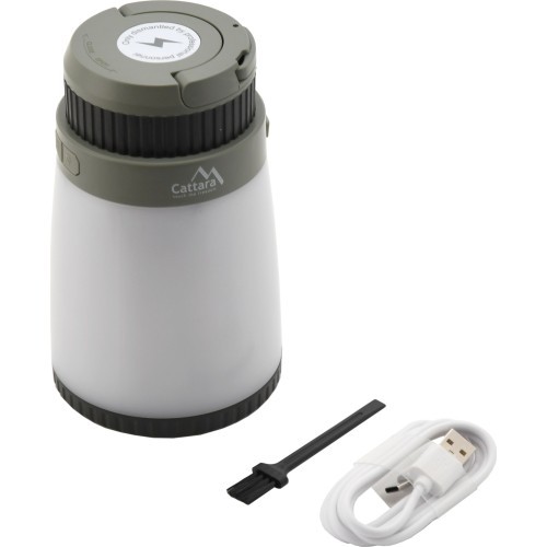 Flashlight PLUM retractable rechargeable + insect catcher