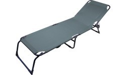 Saliekamais kempinga atpūtas krēsls BERLIN pelēks