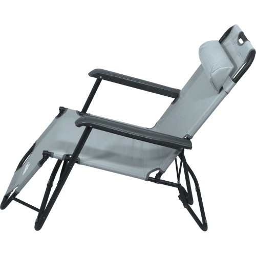 Sauļošanās krēsls COMFORT pelēks