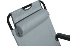 Sauļošanās krēsls COMFORT pelēks