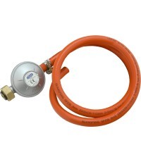 Gāzes spiediena regulators 30mbar EN16129 - 0,9 m šļūtenes komplekts