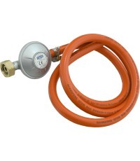 Gas pressure regulator 30mbar EN16129 - 1,5m hose set
