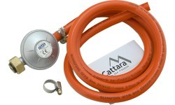 Gas pressure regulator 30mbar EN16129 - 1,5m hose set