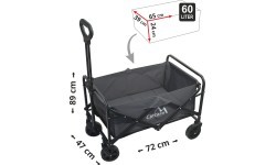 TROGIR PICCOLO folding camping trolley