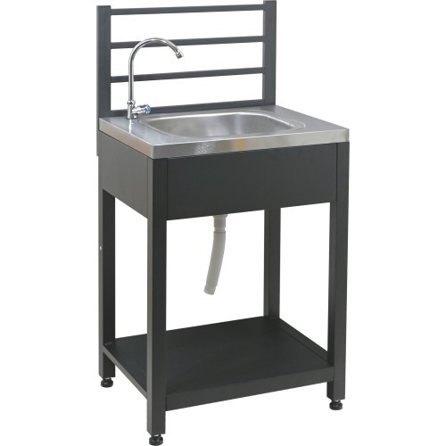 Модульный стол с мойкой TORINO 1 для открытой кухни 60x47x123 см