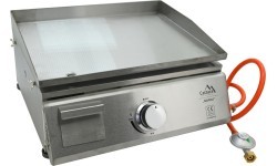 NAPOLI tabletop gas grill + pizza oven + grill plate