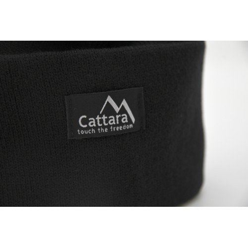 Cap BLACK with LED flashlight USB charging