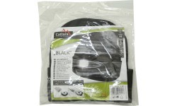 Melna cepure ar LED lukturīti un USB uzlādi