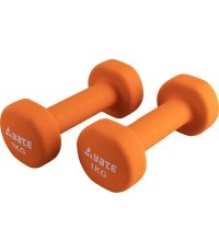 Неопреновые фитнес гантели Yate 2шт. x 1 кг
