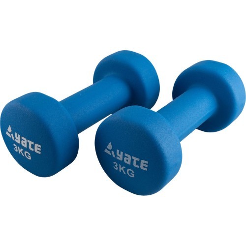 Неопреновые гантели Yate, 2x3 кг