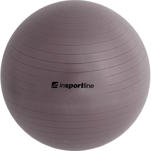 Vingrošanas bumba + sūknis inSPORTline Top Ball 65cm - Grey