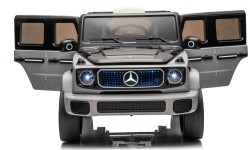 Elektromobilis Mercedes Benz EQG, sudrabs