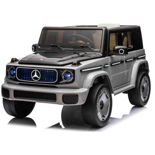 Электромобиль Mercedes Benz EQG, серебристый