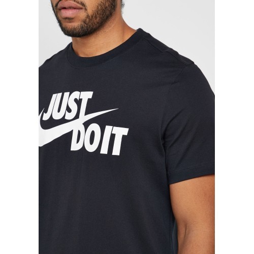 Nike M NSW Tee Just Do It Swoosh Black T-shirt
