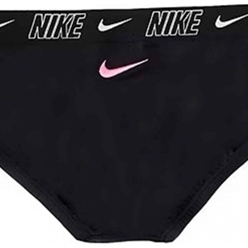 Nike peldkostīms meitenēm Nk G Logo Tape Crossback Black NESSE728 001