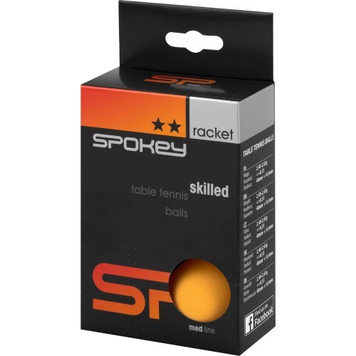 Galda tenisa bumbiņas Spokey Skilled, 6 gab.