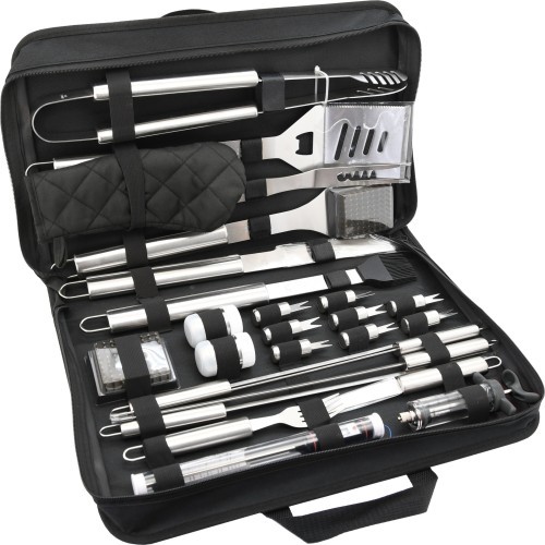 Grill tool set Cattara - 27 pcs., textile case