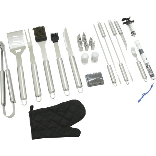 Grill tool set Cattara - 27 pcs., textile case