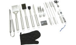 Grill tool set Cattara - 27 pcs., textile case