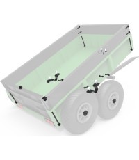 Large Trailer - Assembly set Tandem Trailer XL