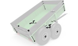 Large Trailer - Assembly set Tandem Trailer XL