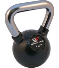 Svaru bumba ar gumijas apvalku Bauer Fitness AC-1254 12kg