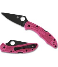 Saliekams nazis Spyderco C11FPPNS30VBK Delica Pink Heels