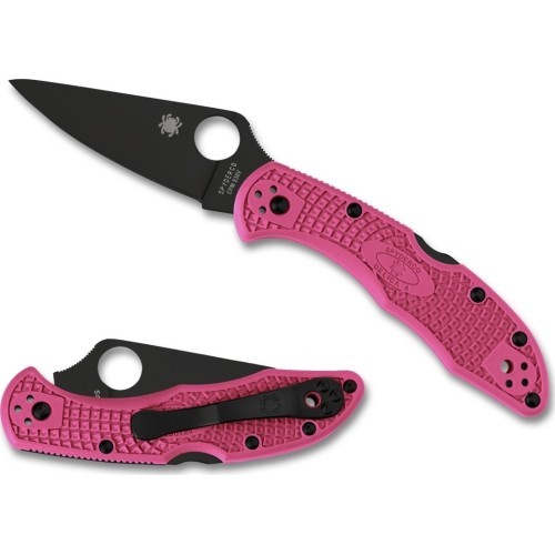 Складной нож Spyderco C11FPPNS30VBK Delica Pink Heels