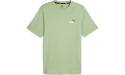 Puma Men's T-Shirt Ess+ 2 Col Small Pure Green 674470 95