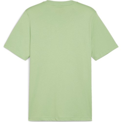 Мужская футболка Puma Ess+ 2 Col Small Pure Green 674470 95