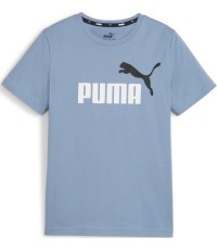 Puma Ess+ 2 Col Logo Tee pusaudžu T-krekls, zils 586985 20