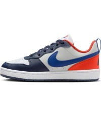 Nike Court Borough Low pusaudžu apavi, Blue Orange DV5456 401
