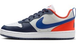 Nike Court Borough Low sneakers, juniors, Blue Orange DV5456 401