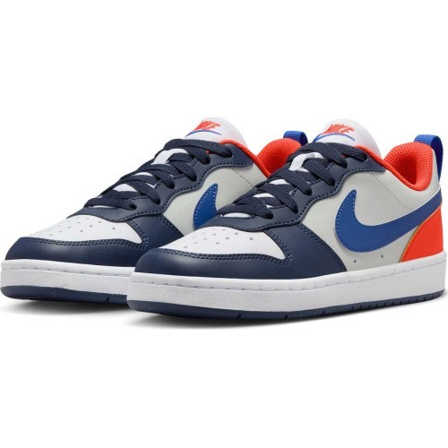 Nike Court Borough Low sneakers, juniors, Blue Orange DV5456 401