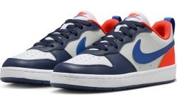 Подростковые кроссовки Nike Court Borough Low Blue Orange DV5456 401