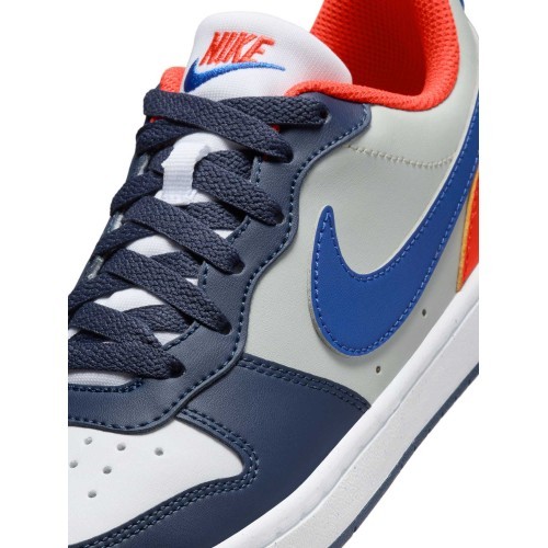 Подростковые кроссовки Nike Court Borough Low Blue Orange DV5456 401