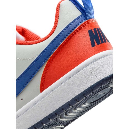 Подростковые кроссовки Nike Court Borough Low Blue Orange DV5456 401