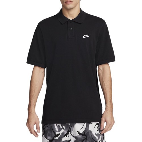 Мужское поло Nike Club SS Polo Pique черное FN3894 010