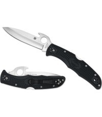 Folding Knife Spyderco C10PGYW Endura 4, Emerson Opener, Gray