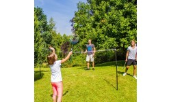 Badmintona komplekts Talbot-Torro Family ar tīklu