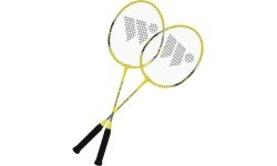 ALUMTEC 4466 BADMINTON SET 2 PCS + DARTS 3 PCS+GRID+WISH LINES