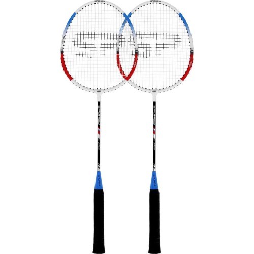 Badmintona komplekts: 2 raketes + pārvalks Spokey FIT ONE II