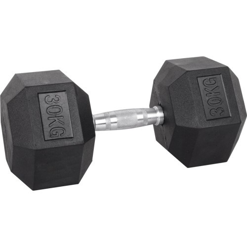 Sešstūra hanteles inSPORTline Hexsteel 30kg