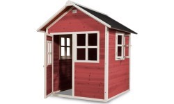 Деревянный игровой домик EXIT Loft 100 – красный