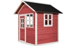 Деревянный игровой домик EXIT Loft 100 – красный