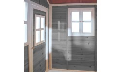 EXIT Loft 100 koka rotaļu mājiņa – pelēka
