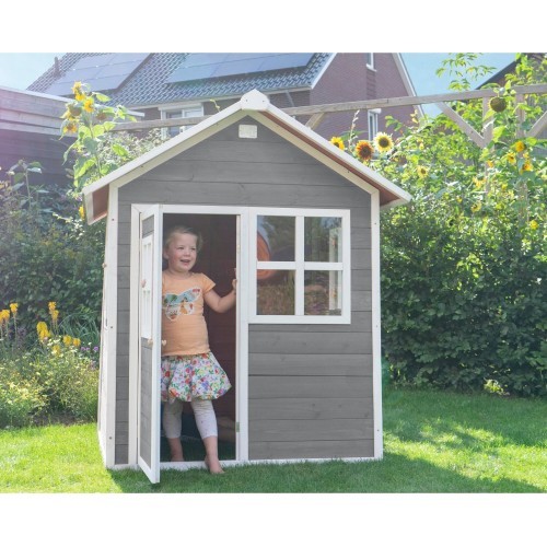 EXIT Loft 100 wooden playhouse - grey