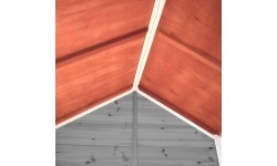 EXIT Loft 150 koka rotaļu māja - pelēka