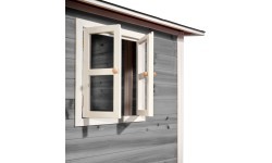 Деревянный игровой домик EXIT Loft 500 - серый