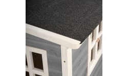 Деревянный игровой домик EXIT Loft 500 - серый